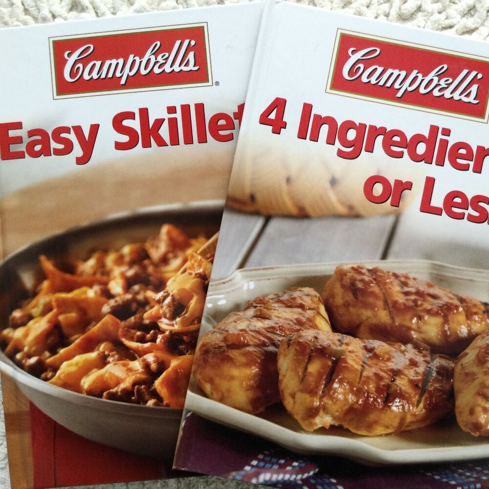 Campbell's 2 Cookbooks:  Quick & Easy Recipes